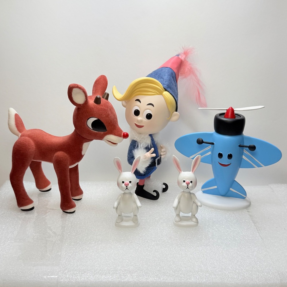 Ashton-Drake Rudolph & Hermey 1:1 Scale Figures Masterpiece Collection Issue 1